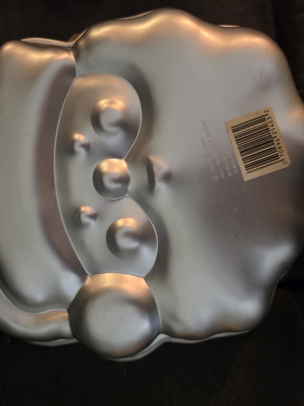 Wilton Brand Santa Cake Pan 1991